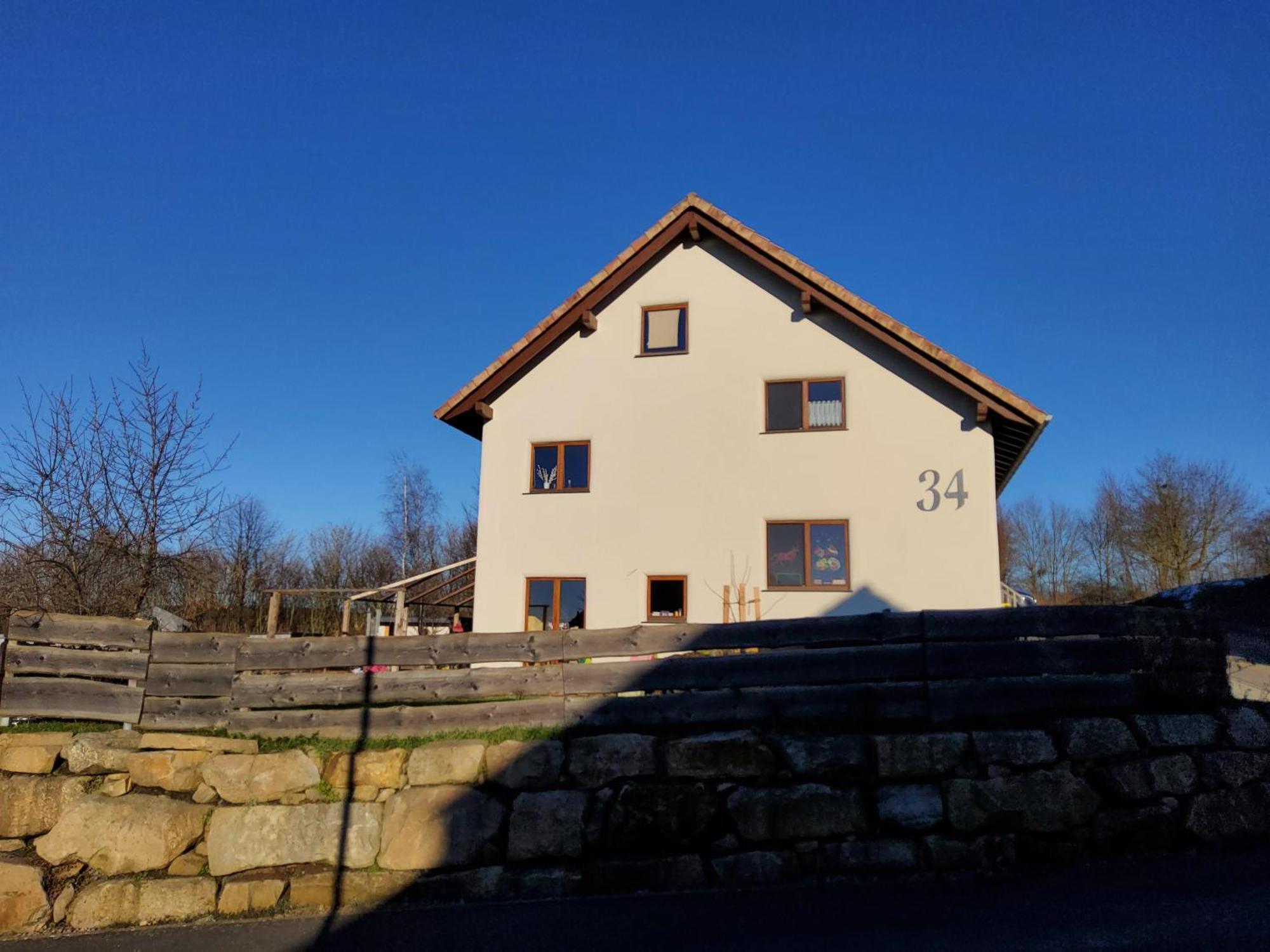 Strohballenhaus Hofbieber Εξωτερικό φωτογραφία